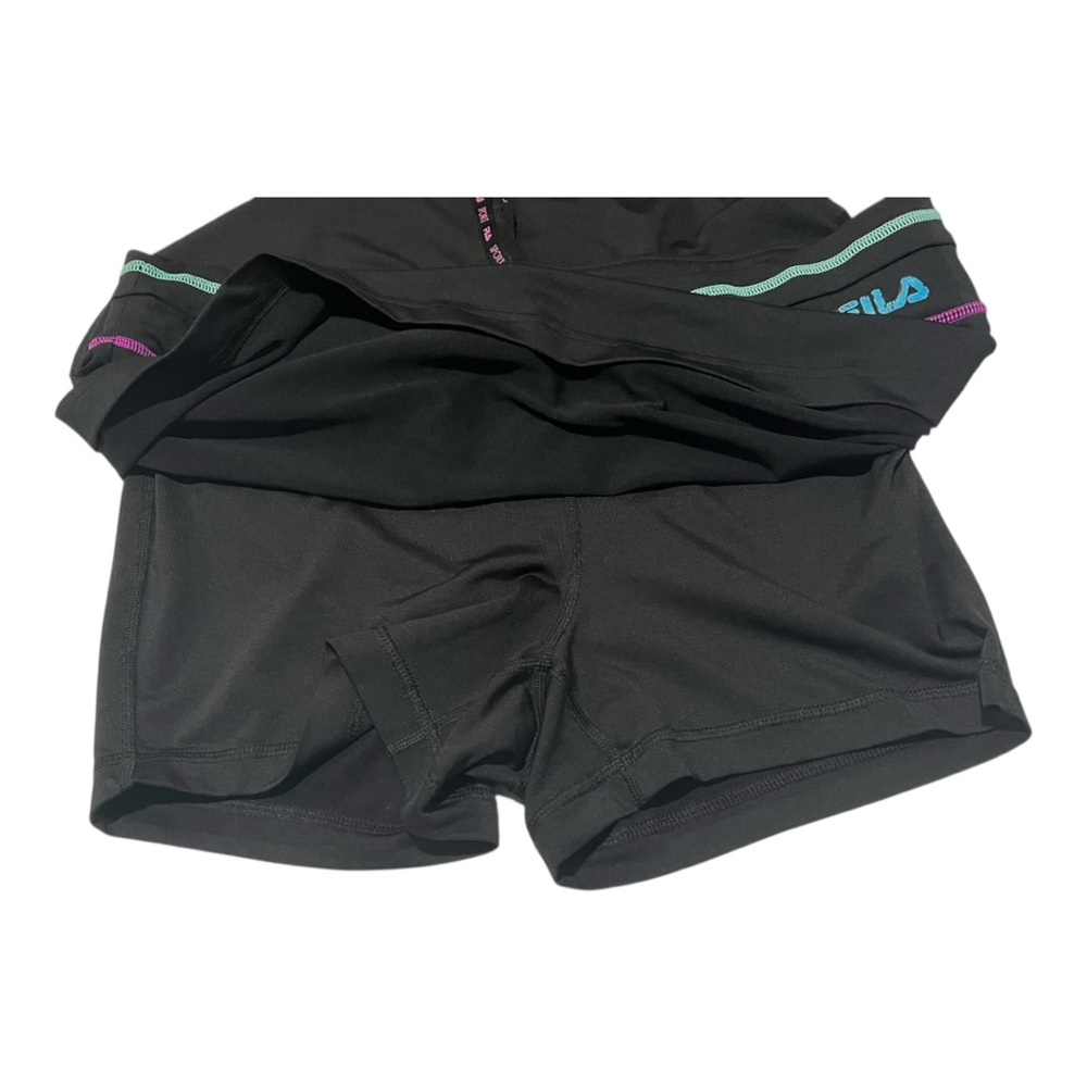 Fila Black Mini Athletic Skort - Picture 3 of 9
